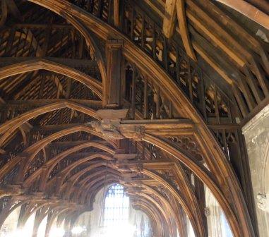 Westminster Hall hammer-beam roof